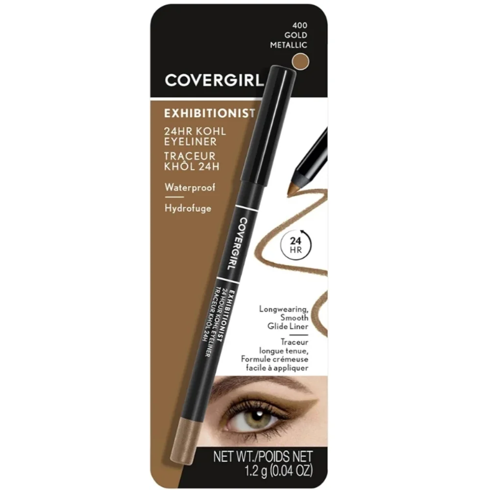 CoverGirl Exhibitionist 24hr Kohl Eyeliner 400 Gold Metallic